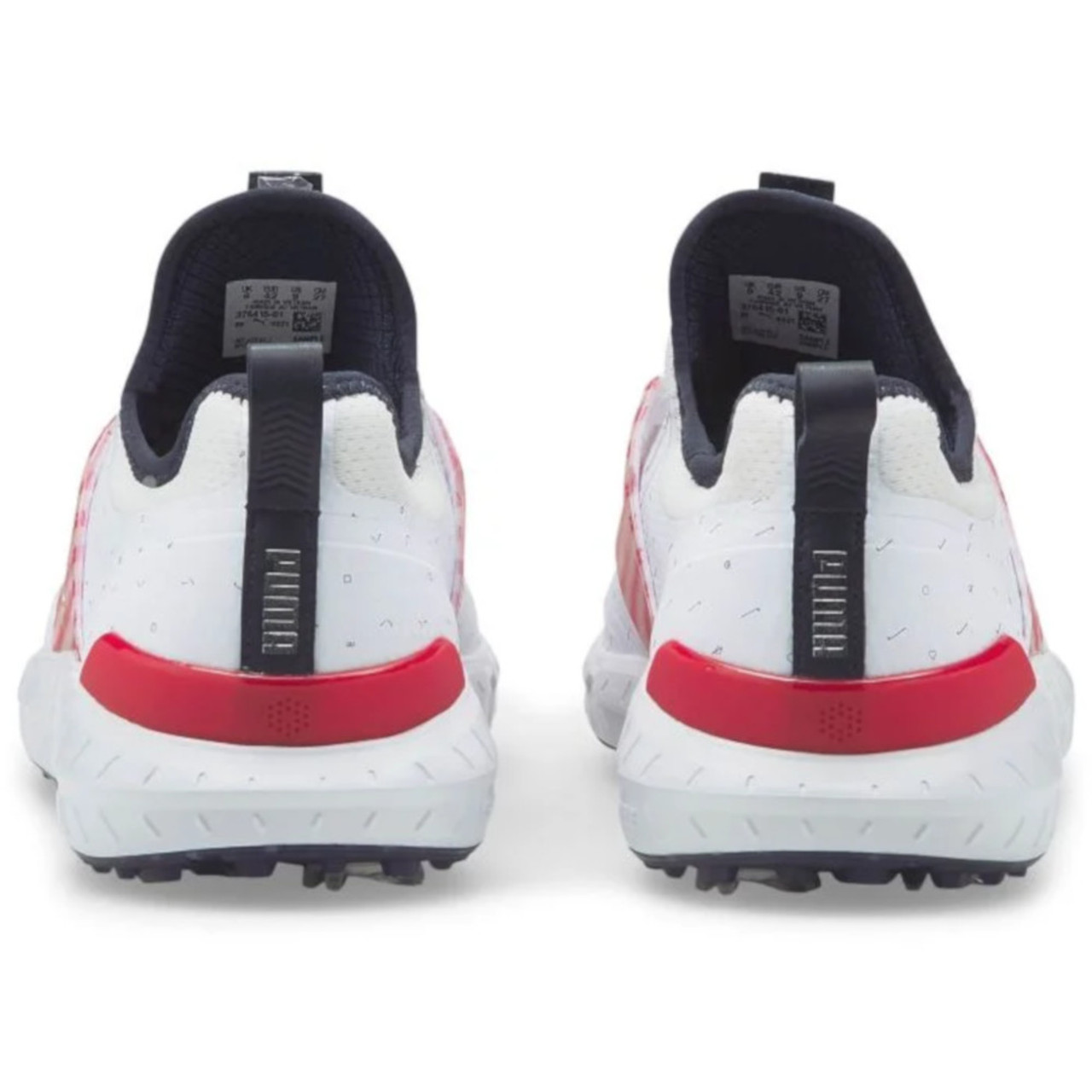 Puma Men's LE Ignite Articulate Love H8 Golf Shoes White/Ski